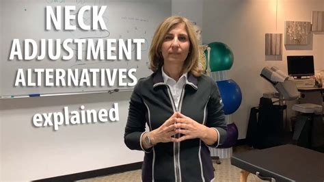 alternatives to chiropractic adjustments.